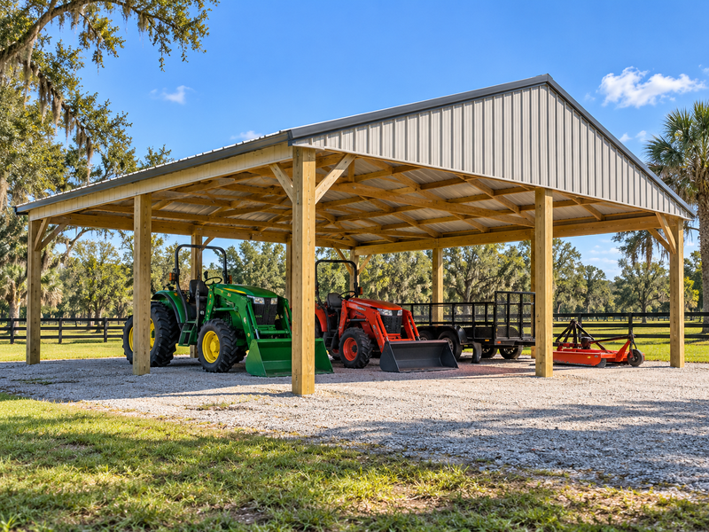 Equipment shelter example